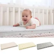 【GIO Pillow】中床 60×120cm 三明治超透氣成長床墊 M號(透氣床墊 可水洗床墊 嬰兒床墊 涼感床墊)