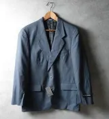 加拿大製 pierre cardin 全新 墨綠 純羊毛 西裝外套
