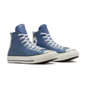 CONVERSE【授權經銷商】男女高筒休閒鞋.皮革 A10550C 淺藍色 CHUCK 70 經典圓標