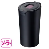 日本SEIKO 太陽能夜間感應式 LED燈白光 可全開式煙灰缸 ED-246-兩色選擇