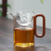 【熱門推薦】耐高溫防爆小青柑泡茶杯高硼硅玻璃泡茶壺公道杯創意茶水分離杯