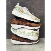 【EAT-SHOE】WMNS NIKE AIR FOOTSCAPE 彩虹 編織鞋 女鞋 FB1959-101-200