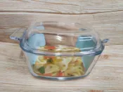 微波烤箱專用晶采分饗鍋1500ml