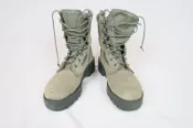 美國空軍 公發 WELLCO 灰色 gore tex 防水 野戰靴 5.5號( 美軍 軍靴 goretex 登山靴