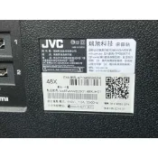 JVC 液晶電視 48X  原廠 主機板 電源板 腳架 遙控器（拆機良品）