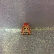 迪士尼 Disney 愛麗兒 小美人魚 手工水鑽拼豆胸針 水鑽 拼豆 胸針 裝飾品 裝飾物 禮物 情人節禮物 交換禮物