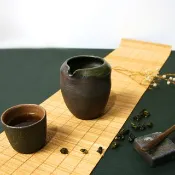 縮口茶海 新彩燒 柴燒陶器 手作作品| 茶具 禮物 收藏 陳威恩作品
