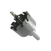 (店+)888 專業 超硬鎢鋼圓穴鑽 圓穴鋸 鑽頭 鑽尾 洗孔鑽頭(46~50mm) 中崙五金