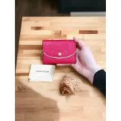 （全新未使用）LV 路易威登 櫻桃紅 牛皮 零錢包
