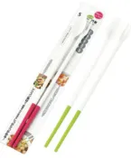 日韓小潼 日本製 ECHO金屬 多功能矽膠料理兩用筷 30cm （筷+叉+匙） 耐熱防滑 加長筷子 油炸用長筷子｜全店$299 全家取貨免運｜滿額折500｜APP下單最高賺19%點數⚡