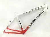 *~(疾風單車)全新德國品牌CORRATEC鋁合金登山車 26“ 紅/白色 碟V兩用車架(C1210064809)