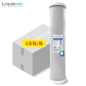 大大淨水 (共6支)Liquatec 20英吋大胖活性碳濾心 NSF認證 全戶過濾(CB-450-20-10)