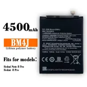 適用小米紅米Note 8pro手機更換電池 BM4J全新耐用內建充電板批發