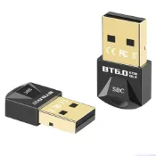 (店+)【菲歐娜】USB免驅動/免安裝 藍牙6.0接收器 無線藍芽接收器 藍牙接收器 藍芽傳輸器 usb接收器 電腦藍牙