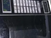 功能正常，但裡面沒轉盤/Panasonic NN-SF550 白色微電腦微波爐/尺寸 37*52*高32公分/物件大又重