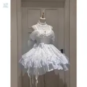 商城熱銷⭐cospiay服裝 cos服 角色服飾 洛麗塔 蓬蓬裙天鵝湖千金lolita公主禮服蝴蝶蓬蓬裙洛麗塔成人禮生日