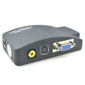 【全球優品匯】AV转换器AV转VGA视频转换器Video/BNC To VGA转换器VGA转AV