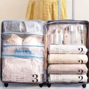 (店+)【收納女王】2入-50*70cm手捲式真空壓縮袋(收納袋 防水袋 置物袋)