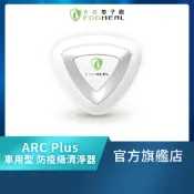 【ECOHEAL】ARC Plus光合電子樹防疫級車用型空氣清淨機(免換濾網/疫菌除臭/PM2.5/1-3坪)