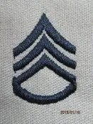美軍 公發 DCU 戰鬥服 沙漠色 Staff Sergeant 中士 SSG E-6 軍階 -階級 領章 U.S. ARMY 美國 陸軍
