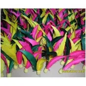 緹娜嚴選 tinaestore 【板羽球-高彈球-三毛球-中長優質鵝毛-20個/組】高彈橡膠球頭 耐打不掉毛 男女老少 室內戶外皆宜 板羽球拍羽毛球拍-56002