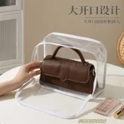 快去试试❗LV包包防塵袋透明收納袋透明奢侈品收納袋子保護套防潮收納神器