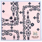 日本 PAUL & JOE 拭鏡布/ Cat Silhouette Pink eslite誠品