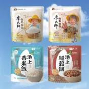 (店+)【米大師】常溫熟飯 稻香白飯／紅藜纖穀飯／池上香米飯／池上糙穀飯 180g 露營 加熱即食
