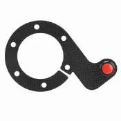 [商城] MOMO/OMP/Nardi/Sparco 6 螺栓方向盤單碳纖維外喇叭按鈕套件