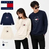 【Tommy Hilfiger】歐美版型 輕薄款 圓領 長袖T恤 長T 上衣 休閒 居家穿搭(請參考尺碼表後再選購)