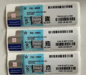 三和電腦配件店 正版 Win7 Win10 Win11 專業版 旗艦版 家用版 激活碼 貼紙 授權 一鍵激活 永久有【微軟批發零售】