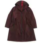 【DOKODEMO】全新未使用 ▼ FENDI 2022 千鳥格 FF Logo 連帽雙面拉鍊外套 FAA864RED黑色 48 碼 義大利製造 正品 男款