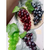 台灣現貨🍇 仿真葡萄 仿真水果 葡萄串 水果模型 拍攝道具 拍照道具 背景裝飾 餐桌擺飾 假水果 田園風 人造水果 擺設