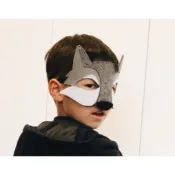 快樂商店-動物面具/布料面具/大野狼面具/狐狸面具