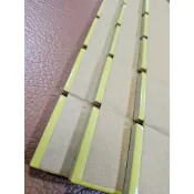 磁磚-玩藝 超低特賣絕版4.5x4.5亮面黃馬賽克(紙材)