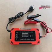 天天優選百貨 【台灣現貨】12v6a智能脈衝充電器免維護摩託電動汽車電瓶12v伏充電器