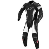 新莊【騎士瘋】Alpinestars GP Pro 一件式 連身皮衣 防摔衣【黑白灰】