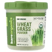 【iHerb】BareOrganics, 未加工有機小麥草粉，8 盎司（227 克）