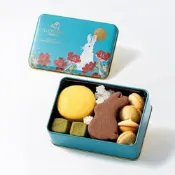 (店+)【GODIVA】GODIVA歌帝梵中秋賞月造型餅乾禮盒 日本餅乾 伴手禮 中秋禮盒 比利時巧克力風味 送禮首選精緻質感
