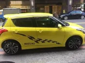 【A-20】17吋鋁圈 非 BBS HRE WEDS 5孔100 5孔114 SUZUKI SWIFT 實裝圖