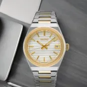 【SEIKO 精工】CS系列 條紋簡約石英手錶-34mm_SK040(SUR578P1/6N42-00N0KS) 七夕 送禮自用