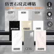 LOG 樂格 仿瓷磚牆貼 廚房壁貼 壁貼 牆貼 防水大理石貼 廚房防油壁貼 浴室壁貼磁磚貼 自黏壁貼-仿雲石系列
