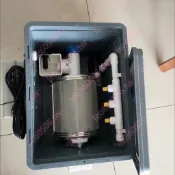 2023第四代全自動雙控反沖洗轉鼓微濾機魚池過濾器【可定制110V】店內熱銷#⛄️888