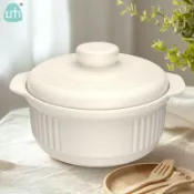 【破損包賠】🌸鍋具 砂鍋 燉鍋 湯鍋 悶燒鍋白砂鍋防爆沙鍋大容量砂鍋煤氣竈專用火鍋煲耐高溫乾燒不裂燉鍋
