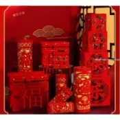 【馬年過年裝飾】新年快樂 春節佈置品 新年佈置 仿真鞭炮裝飾 春節福字 擺件 過年佈置 新年裝飾品 擺飾 裝飾 大門裝飾