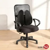 LOGIS邏爵家具 辦公椅/視聽椅/會議椅/電腦椅 透氣網布護腰墊雙背墊椅墊泡棉墊【LOGIS邏爵】【DIY-U46BA】