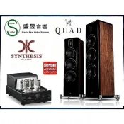 『限時折扣』英國 QUAD Revela 2 喇叭+ 義大利製 Synthesis Roma 96DC 真空管綜合擴大機