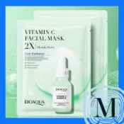 MASKER BIOAQUA pemutih wajah Shrink Pore Vitamin C MKBT53 B4