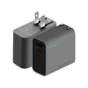 【蝦皮直營】酷態科 65W氮化鎵充電器 AD653CUS 三孔 折疊 插頭 Type C 充電頭 快充頭 小米 生態圈
