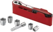 哈家人油shop 天魔工具 13件組 1/4”(二分) 套筒工具組 M1413N1 兩分棘輪扳手 套筒 哈家人